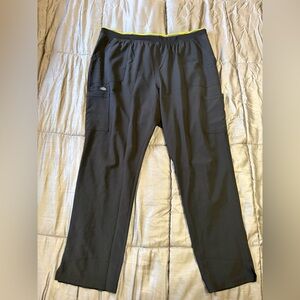 Black Scrubs Cargo Pants